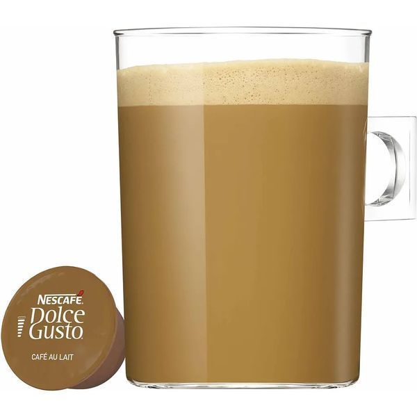 Набор кофе в капсулах Nescafe Dolce Gusto Cafe Au Lait 48 шт. 480 г (3 уп. x 16 шт. 160 г)