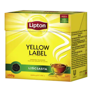 Чай чорний листовий Lipton Yellow Label 100 грамів PROM-2899015121 фото