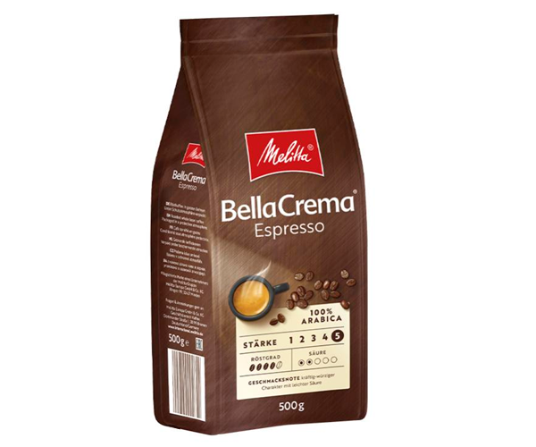 Кава MELITTA BellaCrema Espresso в зернах 500 г КВ-058 фото