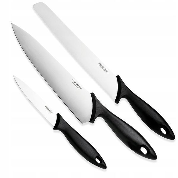 Набор ножей fiskars, 6x кухонный нож для шеф-повара для хлеба essential