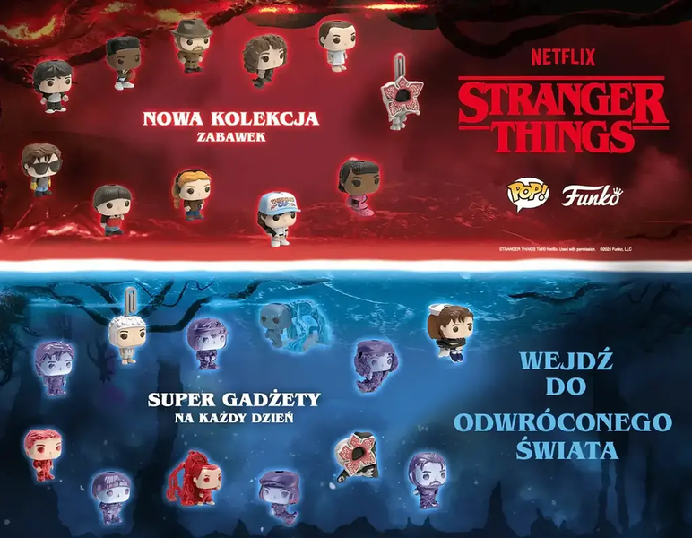Набір шоколадних яєць Kinder Joy Stranger Things Funko (10 шт по 20 г)