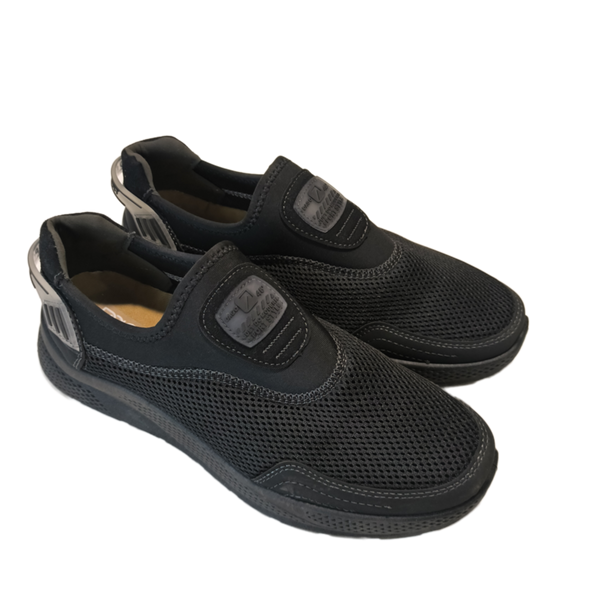 Чоловічі літні кросівки-сліпони в сітку Dago Sport чорні (р. 41-45) 41 К3199-41 фото