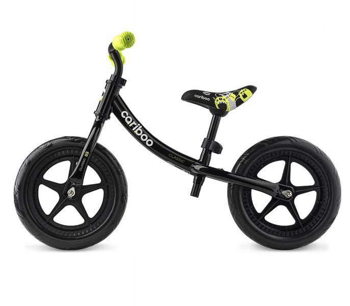 Беговел Cariboo Classic 12 дюймов Черный, Желтый