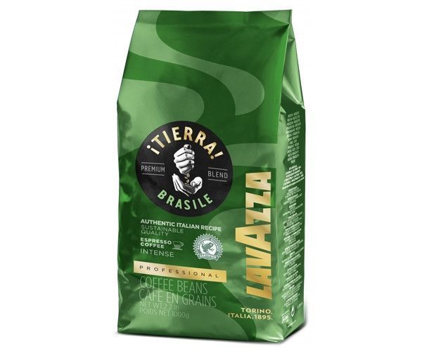 Кофе Lavazza Tierra Brazil Intense в зернах 1 кг