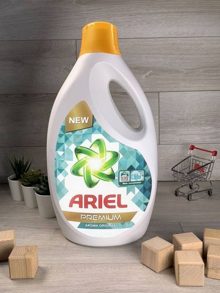Гель концентрат універсальний для прання Ariel Premium Aroма Original 5,7 л 120 прань Аріель преміум NEW