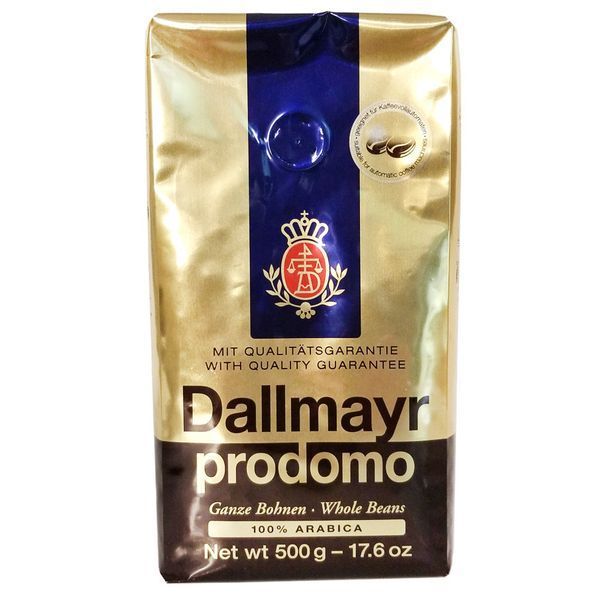 Кофе в зёрнах Dallmayr Prodomo 100% арабика 500 грамм Германия