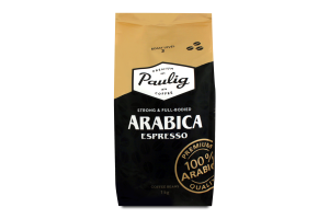 Кофе натуральный в зернах arabica espresso paulig м/у 1кг 6411300171057