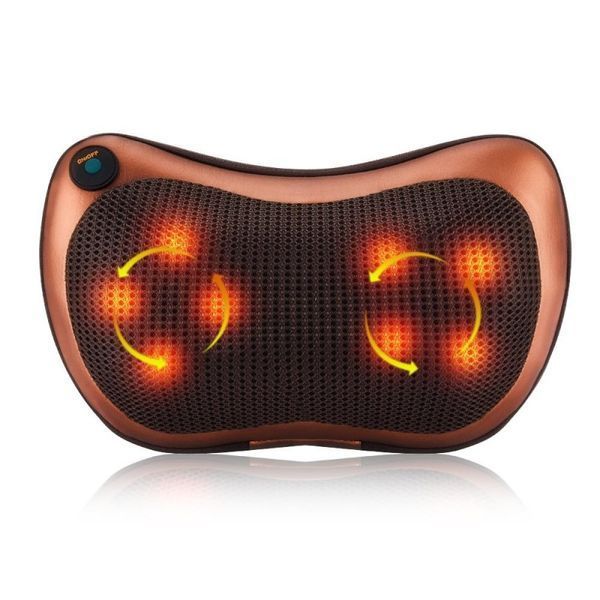 Автомобильная массажная подушка массажер для шеи Car and Home Massage Pillow CHM - 8028