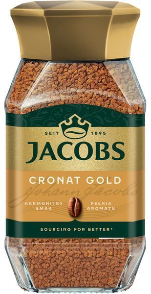 Кофе растворимый сублимированный Jacobs Cronat Gold 200 г КВ-232 фото