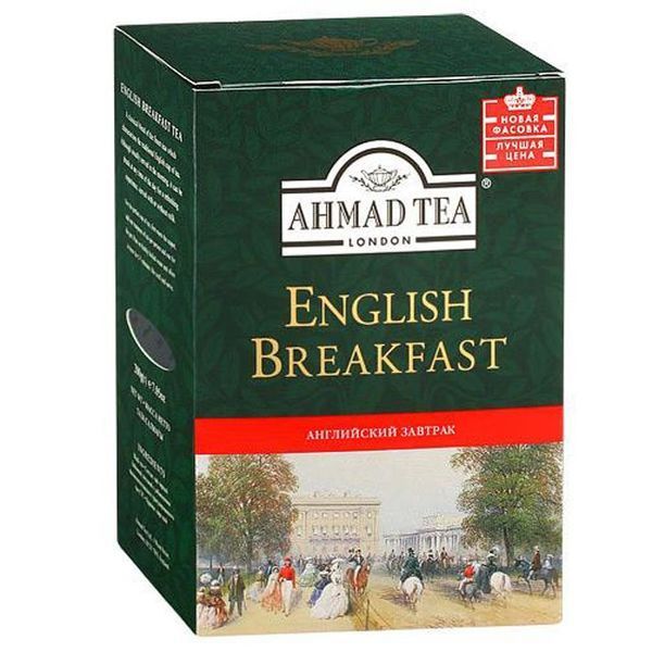 Чай чорний Ahmad Tea English Breakfast 200 грам Ч-038 фото