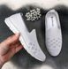 Мокасины женские серые текстильные сетка Gipanis