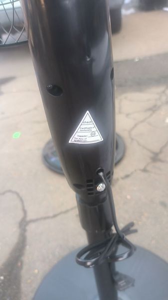 Вентилятор напольный ATLANFA AT-50/FS-40 40W,40см,3 скорости, устойчивая ножка