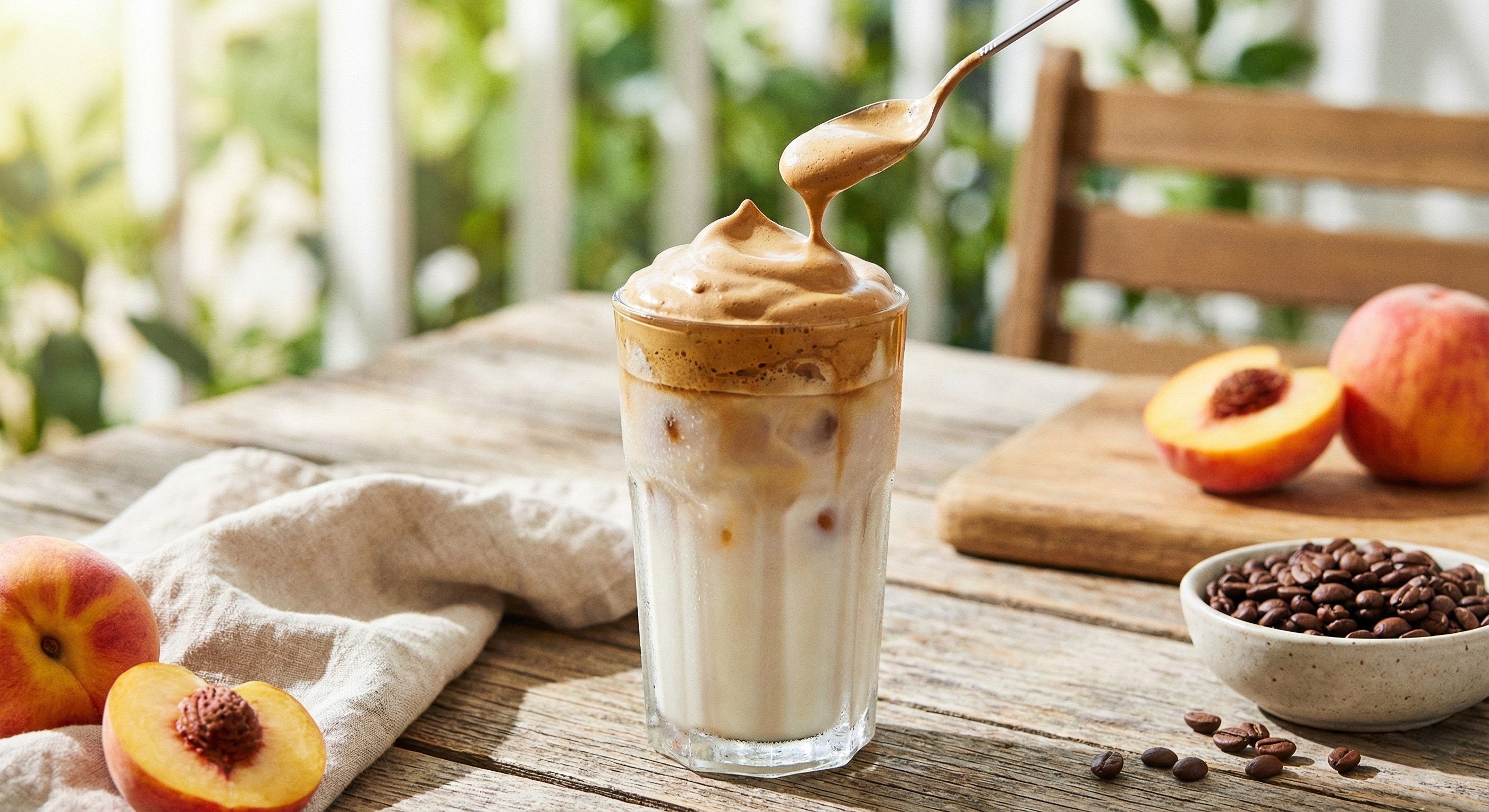 Густа пінка для кави Фрапе з Nescafe Classic